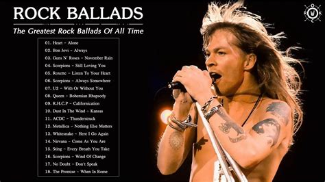 greatest ballads of all time.